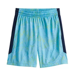 Boys 8-20 Tek Gear® Dry Tek Printed Shorts in Regular & Husky -Bonnie Jean Shop 4013566 Light Blue Run
