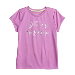 Girls 7-16 Tek Gear® Graphic Tee in Regular & Plus Size -Bonnie Jean Shop 4629645 Purple Live In The Sun