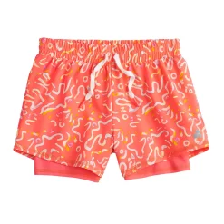 Girls 7-16 Tek Gear® Running Shorts -Bonnie Jean Shop 4871989 Coral Squiggles
