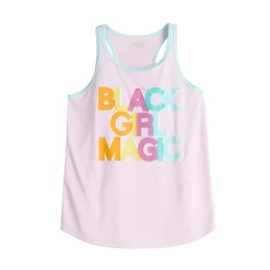 Girls 7-16 Tek Gear® Graphic Tank Top in Regular & Plus Size -Bonnie Jean Shop 4888286 Purple Magic