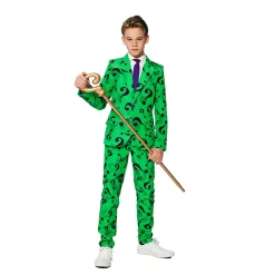 Boys 4-16 Suitmeister DC Comics The Riddler Halloween Suit Set