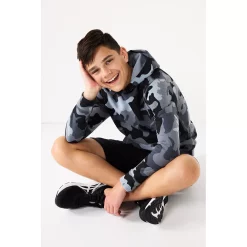 Boys 8-20 Tek Gear® Ultrasoft Fleece Shorts in Regular & Husky -Bonnie Jean Shop 5219720 ALT2