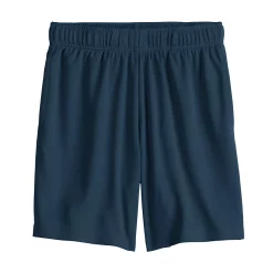 Boys 8-20 Tek Gear® Solid Mesh Shorts in Regular & Husky -Bonnie Jean Shop 5219759 Dress Blues