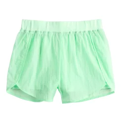 Girls 7-16 Tek GearĀ® Woven Running Shorts in Regular & Plus
