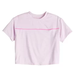 Girls 7-16 Tek GearĀ® Tulip Back Tee in Regular & Plus