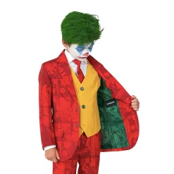 Boys 4-16 Suitmeister Scarlet Joker Batman Halloween Suit -Bonnie Jean Shop 5265847 ALT2