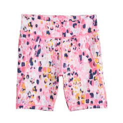 Girls 7-16 Tek Gear® Performance Bike Shorts in Regular & Plus Size -Bonnie Jean Shop 5294073 Pink Animal