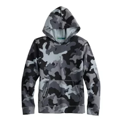 Kids 7-20 Tek Gear® Ultrasoft Fleece Hoodie in Regular & Husky -Bonnie Jean Shop 5534349 Gray Camo