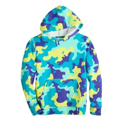 Kids 7-20 Tek Gear® Ultrasoft Fleece Hoodie in Regular & Husky -Bonnie Jean Shop 5534349 Yellow Camo