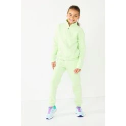 Girls 7-16 Tek Gear® Ultrasoft Fleece 1/4 Zip Pullover in Regular & Plus -Bonnie Jean Shop 5541509 ALT2