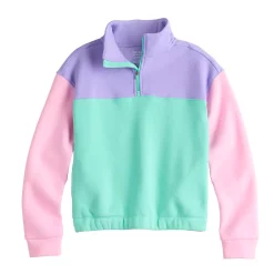 Girls 7-16 Tek GearĀ® Ultrasoft Fleece 1/4 Zip Pullover in Regular & Plus