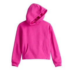 Girls 7-16 Tek Gear® Ultrasoft Fleece Hoodie in Regular & Plus -Bonnie Jean Shop 5541636 Fucshia Cashmere