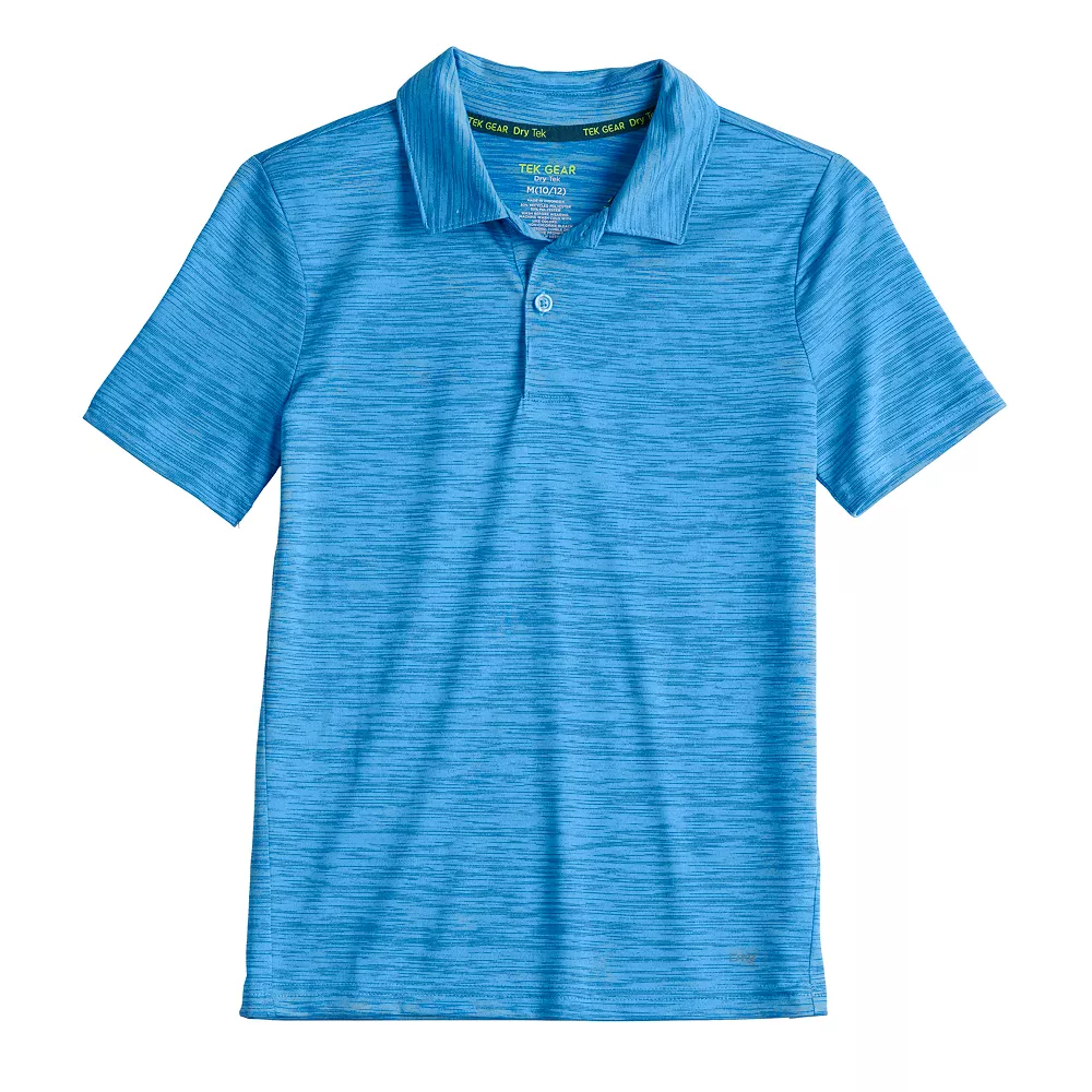 Boys 8-20 Tek Gear® Dry Tek Polo in Regular & Husky 1 Boys 8-20 Tek Gear® Dry Tek Polo in Regular & Husky