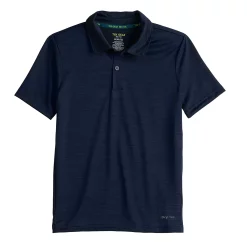 Boys 8-20 Tek Gear® Dry Tek Polo in Regular & Husky 7 Boys 8-20 Tek Gear® Dry Tek Polo in Regular & Husky -Bonnie Jean Shop 5616559 Blue Black